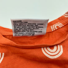 Load image into Gallery viewer, Girls Mango, orange cotton twist front top, EUC, size 8,  