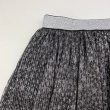Load image into Gallery viewer, Girls Cotton On, cotton lined metallic skirt, elasticated, L: 40cm, GUC, size 3-4,  