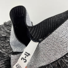 Load image into Gallery viewer, Girls Cotton On, cotton lined metallic skirt, elasticated, L: 40cm, GUC, size 3-4,  