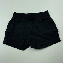 Load image into Gallery viewer, Girls H&amp;T, lightweight cotton shorts, elasticated, EUC, size 4,  