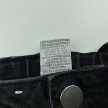 Load image into Gallery viewer, Girls Target, dark stretch denim shorts, adjustable, FUC, size 7,  