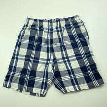 Load image into Gallery viewer, Boys Next, checked lightweight cotton shorts, elasticated, FUC, size 6,  