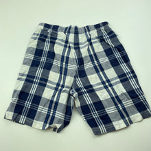 Load image into Gallery viewer, Boys Next, checked lightweight cotton shorts, elasticated, FUC, size 6,  