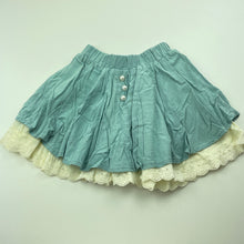Load image into Gallery viewer, Girls RICHIE HOUSE, cotton skirt, elasticated, L: 28cm, EUC, size 3-4,  