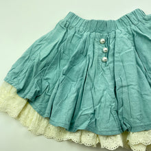 Load image into Gallery viewer, Girls RICHIE HOUSE, cotton skirt, elasticated, L: 28cm, EUC, size 3-4,  