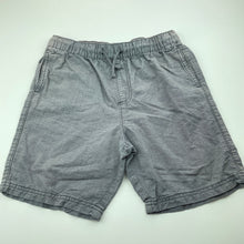 Load image into Gallery viewer, Boys KID, grey cotton shorts, elasticated, GUC, size 14,  