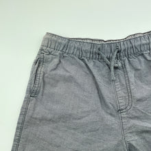 Load image into Gallery viewer, Boys KID, grey cotton shorts, elasticated, GUC, size 14,  