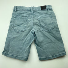 Load image into Gallery viewer, Boys Target, blue stretch cotton shorts, adjustable, FUC, size 9,  