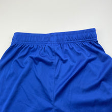 Load image into Gallery viewer, Boys Cigno, royal blue sports shorts, elasticated, GUC, size 8,  