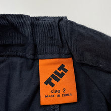 Load image into Gallery viewer, Boys TIlt, grey cotton shorts, adjustable, EUC, size 2,  