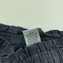 Load image into Gallery viewer, Girls Target, chambray cotton shorts, elasticated, EUC, size 5,  