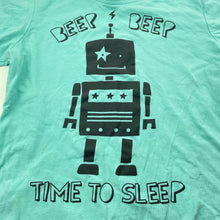 Load image into Gallery viewer, Boys Kids &amp; Co, cotton pyjama t-shirt / top, robot, FUC, size 7,  