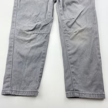 Load image into Gallery viewer, Boys H&amp;T, grey cotton casual pants, adjustable, Inside leg: 34.5cm, FUC, size 2,  