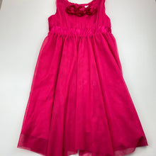 Load image into Gallery viewer, Girls Target, lined pink tulle party dress, FUC, size 7, L: 75cm