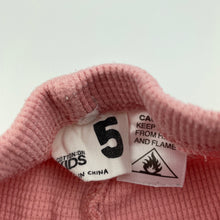 Load image into Gallery viewer, Girls Cotton On, pink waffle pyjama shorts, elasticated, GUC, size 5,  