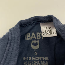 Load image into Gallery viewer, Boys Cotton On, blue bodysuit / romper, GUC, size 0,  