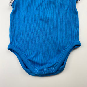 unisex Baby Berry, ribbed cotton singletsuit, GUC, size 0000,  