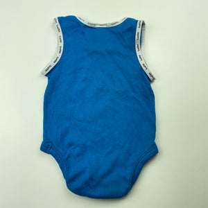 unisex Baby Berry, ribbed cotton singletsuit, GUC, size 0000,  