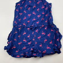 Load image into Gallery viewer, Girls Mango, stretchy summer romper, GUC, size 0,  