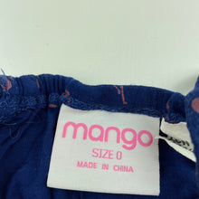 Load image into Gallery viewer, Girls Mango, stretchy summer romper, GUC, size 0,  