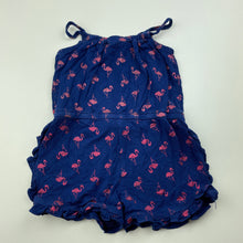 Load image into Gallery viewer, Girls Mango, stretchy summer romper, GUC, size 0,  