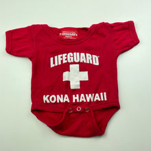 Load image into Gallery viewer, Boys Popularity Products, red cotton bodysuit / romper, GUC, size 6 months,  