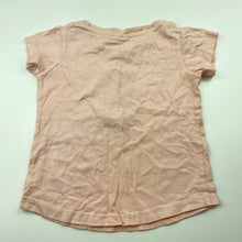 Load image into Gallery viewer, Girls Target, pink cotton t-shirt / top, sequin icy pole, FUC, size 2,  