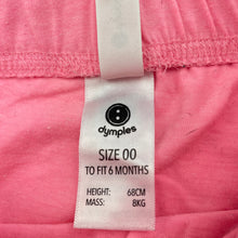 Load image into Gallery viewer, Girls Dymples, pink marle shorts, elasticated, GUC, size 00,  