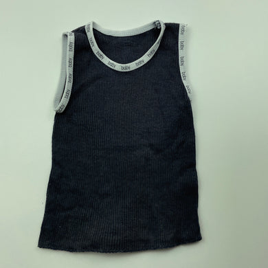 unisex Tiny Little Wonders, ribbed cotton singlet top, FUC, size 0000,  