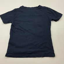 Load image into Gallery viewer, Boys Ben Sherman, navy cotton t-shirt / top, GUC, size 2-3,  