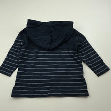 Load image into Gallery viewer, Boys Anko, navy cotton hoode long sleeve top, GUC, size 1,  