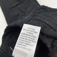 Load image into Gallery viewer, Boys Dymples, black cotton chino pants, elasticated, NEW, size 1,  