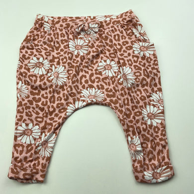 Girls Dymples, lightweight stretchy floral pants / bottoms, EUC, size 00,  