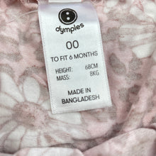Load image into Gallery viewer, Girls Dymples, lightweight stretchy floral pants / bottoms, EUC, size 00,  