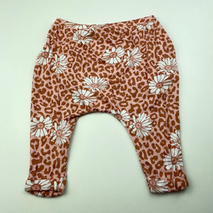 Girls Dymples, lightweight stretchy floral pants / bottoms, EUC, size 00,  