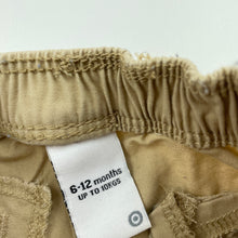 Load image into Gallery viewer, Boys Target, lightweight cotton shorts, elasticated, GUC, size 0,  