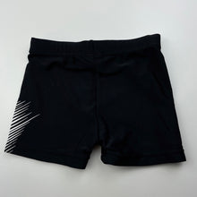 Load image into Gallery viewer, Boys Emerson, black &amp; white swim shorts, elasticated, FUC, size 2,  