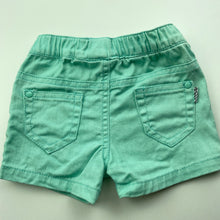 Load image into Gallery viewer, Girls TheKidStore, stretch denim shorts, elasticated, GUC, size 000,  