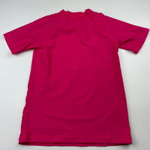 Load image into Gallery viewer, Girls H&amp;T, short sleeve rashie / swim top, GUC, size 7,  