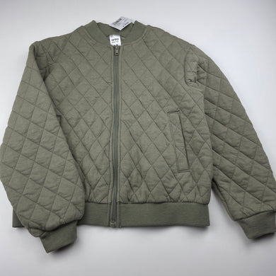 Girls Anko, khaki quilted lightweight jacket, NEW, size 9,  