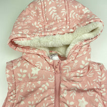 Load image into Gallery viewer, Girls Anko, pink hooded puffer vest / sleeveless jacket, GUC, size 3,  
