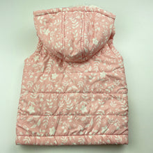 Load image into Gallery viewer, Girls Anko, pink hooded puffer vest / sleeveless jacket, GUC, size 3,  