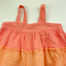Load image into Gallery viewer, Girls Mango, lined cotton summer dress, GUC, size 2, L: 48cm