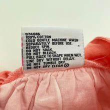 Load image into Gallery viewer, Girls Mango, lined cotton summer dress, GUC, size 2, L: 48cm