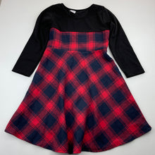 Load image into Gallery viewer, Girls PatPat, lightweight long sleeve casual dress, GUC, size 4-5, L: 62cm
