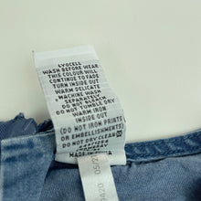 Load image into Gallery viewer, Girls Target, blue lyocell casual dress, GUC, size 5, L: 59cm