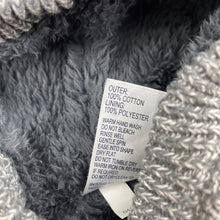 Load image into Gallery viewer, Boys Anko, fleece lined knitted cotton hooded cardigan, GUC, size 2,  