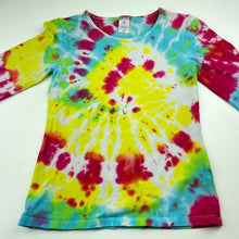 Load image into Gallery viewer, Girls Target, stretchy tie dyed long sleeve top, GUC, size 12,  
