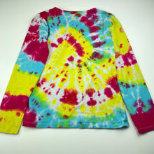 Load image into Gallery viewer, Girls Target, stretchy tie dyed long sleeve top, GUC, size 12,  