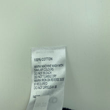 Load image into Gallery viewer, Girls Anko, navy cotton t-shirt / top, EUC, size 4,  